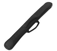 TIKODIDA Flute Organizer Carrying Case with Internal Storage Net Black Cloth Sturdy Protective Flute Bag for Students and Musicians Random Color