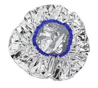 TIKODIDA Heat-Activated Aluminum Foil Hair Processing Cap Elastic Hair Treatment Hat for Home Use Water-Washable Thermal Mask Steaming Bonnet Salon Heat Styling Accessory