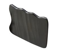 TIKODIDA Massaging Tool Scraping Plate Wavy Natural Buffalo Horn 4.7x2.6x0.4inch Physical Therapy Tool for Home Beauty Massage Personal and Professional Use