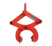 TIKODIDA Pallet Puller Clamp Steel Material Handling Pallet Grabber Sturdy and Practical Design for Industrial Environments and Warehouses in Red