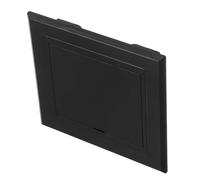 TIKODIDA Plastic Plumbing Inspection Door Panel 100X100Mm Black Wall and Ceiling Access Cover for Electrical Cable and Pipe Inspection