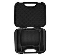 TIKODIDA Portable Condenser Mic Storage Box Hard Protective Case with Large Plastic Construction and Accessory Compartments for Music Recording and Travel Use