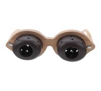 TIKODIDA Portable Moxibustion Glasses Eye Care Moxa Holder with Purple Sand Burner for Home Office Travel Traditional Chinese Medicine Eye Relaxation