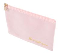 TIKODIDA Portable Pink Sanitary Napkin Storage Bag for Women Lightweight Polyester Material with Zipper Closure for Outdoor Organizing Loose Change and Jewelry