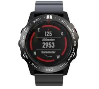 TIKODIDA Smartwatch Metal Bezel Ring Protective Case with Numeric Scale Compatible with Garmin 5X Black Metal Frame for Fitness Tracking