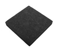 TIKODIDA Sound Absorbing Desktop Monitor Pads Made of Polyester with Simple Light Gray Design for Enhanced Sound and Versatile Use in Rehearsal Rooms and Home Theaters