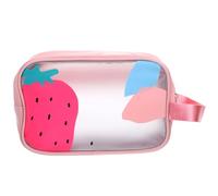 TIKODIDA Toiletry Storage Bag Cosmetic Bag Double Layer Design Dry and Wet Separation Compact Design Portable for Home Travel with Zipper Closure