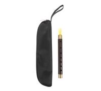 TIKODIDA Traditional Chinese Vertical Flute in a Key Ebony Lightweight Acoustic Folk Instrument for Beginners and Cultural Events