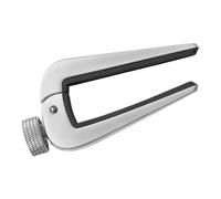 TIKODIDA Universal 6 12 String Guitar Capo Zinc Alloy Silicone Clamp Silver Wide Application Easy to Use Acoustic Electric Bass Music Accessories