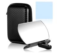 TIKODIDA Universal Black Smartphone Camera Clip with Adjustable Angle and Mirror Reflection for Phone Selfie Photography, Mobile Phone Camera Mirror Shooting Kit for Travel and Outdoor Use