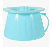 TIKODIDA Urine Pot Spittoon Easy to Clean Compact Wear-Resistant Pp Material Round Shape with Lid Portable Bedside Commodes for Elders and Grandparents