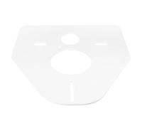 TIKODIDA Wall Tank Toilet Soundproofing Mat Noise Dampening Pad Self-Adhesive Cushioning for Bathroom Wall Tank Toilet Replacement Bumper and Noise Blocker