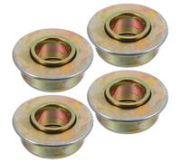 TIKODIDA Wheelchair Front Wheel Bearings Kit 4Pcs Steel Bearings for Fork Stem Repair and Wheelchair Drive Wheel Maintenance