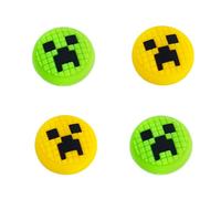TIKOdirect Cute Thumb Grip Caps Compatible with Nintendo Switch Joy-con/OLED/Switch Lite, Kawaii Joystick Cap Grip 4PCS Soft Silicone Protective Ergonomic Button Cover, Green