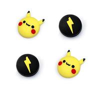 TIKOdirect Cute Thumb Grip Caps Compatible with Switch Joy-con/OLED/Switch Lite, Kawaii Joystick Cap Grip 4PCS Soft Silicone Protective Button Cover, Yellow