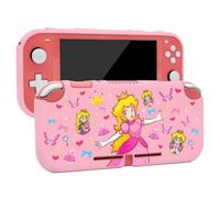 TIKOdirect Protective Case for Switch Lite, Soft Cover Shock Absorption Anti-Scratch Shell with Cute Pattern, Pink Princess