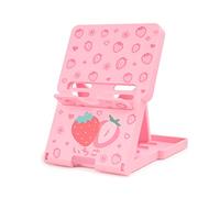 TIKOdirect Switch Stand for Nintendo Switch 2, Switch/OLED/Lite, Steam Deck, Cute Kawaii Adjustable Holder, Portable Foldable Non-Slip Bracket, Pink