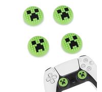 TIKOdirect Thumb Grip Caps for PS5, PS4, Switch 2 Pro, Soft Silicone Thumb Grips, Thumb Joystick Cap for ps5/ps4 controller, 4 psc/ 2 pairs, Green