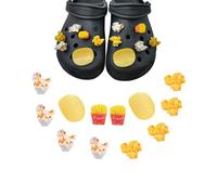 tikono Food Shoe Charms - 3D Cute Charms for Girls and Boys - Perfect Party Favors