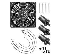 TIKSCIENCE Fan and Lid/Door Switch Fit for Masterbuilt Gravity Series 560 800 1050 Digital Charcoal Grill and Smoker Combo Replace 9904190041, 9904190045