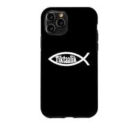 Tiktaalik Evolution Darwin Fish Atheists Biology Teacher Case for iPhone 11 Pro