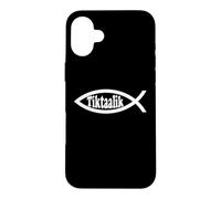 Tiktaalik Evolution Darwin Fish Atheists Biology Teacher Case for iPhone 16 Plus