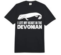 Tiktaalik I Left My Heart in The Devonian Evolution Science Comfort Colors Adult Heavyweight T-Shirt