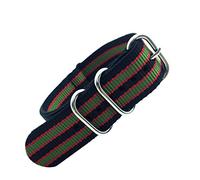 TikTako Nylon Quick Release Replacement Watch Bands 18mm/20mm/22mm/24mm Army Sports NATO Watchband Colorful 8 22mm