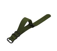 TikTako Nylon Watch Straps 18mm/20mm/22mm/24mm Nylon Watch Band NATO Nylon Canvas Watch Strap Green 18mm