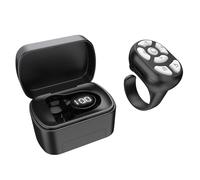 TikToc Remote Control Bluet00th - Tiktoks Scrolling Ring for Phone, High Sensitivity and Accuracy, Selfie Shutter Video Remote Recording, Phone Camera Remote Shutter, Contro