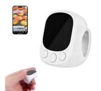 TikTok Scrolling Ring Air Touch Bluetooth Mouse, Rechargeable, Lightweight, 12.5 g, Wireless Touch Screen for E-Book, Page Change Camera, Selfie Shutter Shutter Short Video Remote Control, for Phone