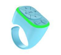 TikTok Scrolling Ring - Bluetooth Remote for TikTok, Practical Page Turner Ring for iPhone iPad, Video & Music Controller, Works with iOS Android