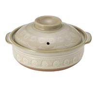 TIKUSAN Donabe Japanese Hot Pot Banko Ware Made in Japan (6 go(30 fl oz.))