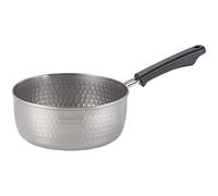 TIKUSAN Yukihira Pot Traditional Japanese Saucepan Stainless Steel Made in Japan with Two Sided Pour Spouts (7.9inch(20cm))