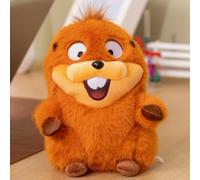 Tikwisdom Plush Beaver Stuffed Animal, Hoppers Plush Crown Beaver Transforms into Plush Toy 20 Cm (May)