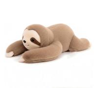 Tikwisdom Weighted Plush Animals for Kids & Adults - Panda Teddy Bear Dinosaur,Sloth, red panda, brown bear, koala Plush Stuffed Toys, Hugging Pillow for Anxiety Relief & Sleep Support 45cm (Sloth)