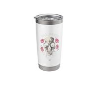Til Death Do Us Part Skull Graphic Tee Stainless Steel Insulated Tumbler