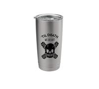 Til Death We Do Art (Artist Statement) Stainless Steel Insulated Tumbler