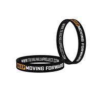 Til Valhalla Project Keep Moving Forward - Silicone Band