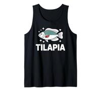 Tilapia Fish Lover Farming Aquaculture Tank Top
