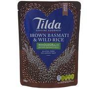 Tilda Basmati & Wild Wholegrain Rice 250g