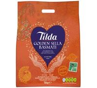 TILDA Extra Long Golden Sella Rice, Basmati Rice extra Long grain 11 lbs