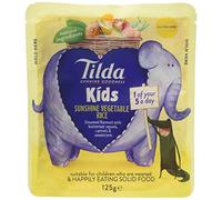 Tilda Kids Sun Shine Vegetables Rice 125 g (Pack of 9)