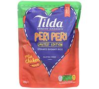 Tilda Limited Edition Peri Peri Steamed Basmati Rice 250g(pack of 6)