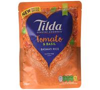Tilda Microwave Tomato and Basil Basmati Rice, Pack of 6