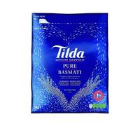 Tilda Pure Basmati Rice 5kg - Premium Aromatic Grains from the Himalayas | Glute