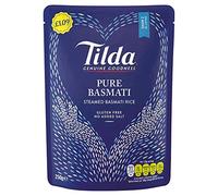 Tilda Pure Basmati Steamed Basmati Rice, 6 x 250g