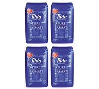 Tilda Pure Original Basmati Rice, 4-Pack (4x1kg)