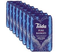 Tilda Pure Original Basmati Rice Bag, 500 g, Pack of 8