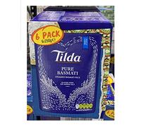 Tilda Microwave Pure Basmati Rice, 6 Count